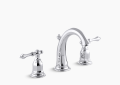 Kohler K-13491-4-CP Kelston Widespread Bathroom Faucet - Polished Chrome