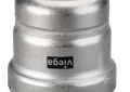 Viega 28865 MegaPressG 3 inch Press Carbon Steel Cap with HNBR Sealing Element