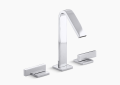 Kohler K-14661-4-CP Loure Widespread Bathroom Sink Faucet - Polished Chrome