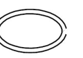 Viessmann 7839 721 Package of 5 Supply/Return "O" Rings