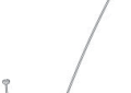 Weil McLain 560-742-860 1/8 inch by 22-3/4 inch Aluminum Pilot Tubing