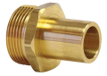 Uponor A4133210 R32 x 1 inch Brass Manifold Adapter