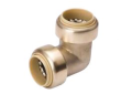 Mueller 631-003 1/2 Push-Fit Lead-Free Brass 90 Degree Elbow