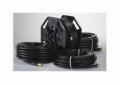 Ward Mfg WARDFlex® 15C.WF250 Corrugated Tubing, 1/2 in, Black, 304 Stainless Steel, 250 ft L, ANSI LC1, ASTM A240/E84, CSA 112940, IAPMO 3353, ICC ESR-1879, UL R18357, Domestic