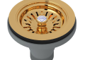 Shaws 734IB Shaws Cross Collection Manual Basket Strainer Mini, Brass, Import