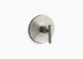 Kohler K-T14488-4-BN Purist(R) Valve Trim with Lever Handle for Thermostatic Valve, Requires Valve - Vibrant Brushed Nickel